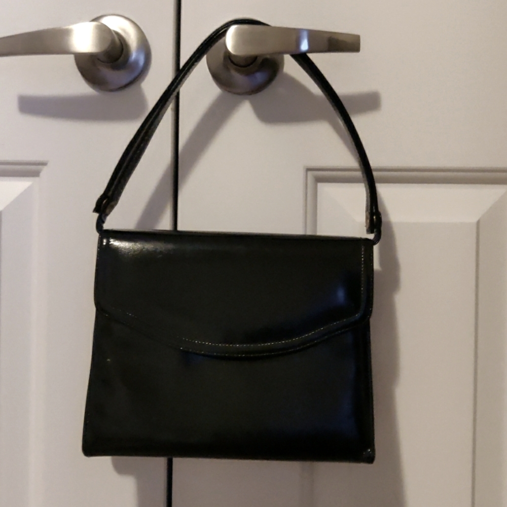 Mastercraft black leather purse